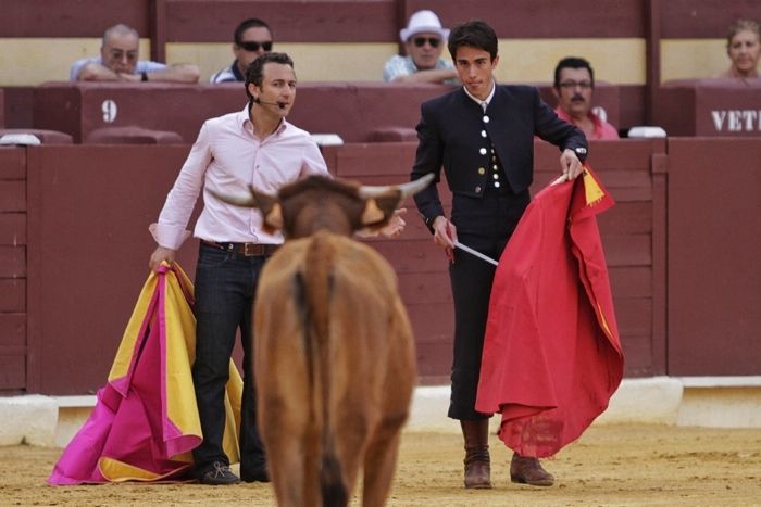 Un tentadero muy didáctico en la plaza de toros de Murcia