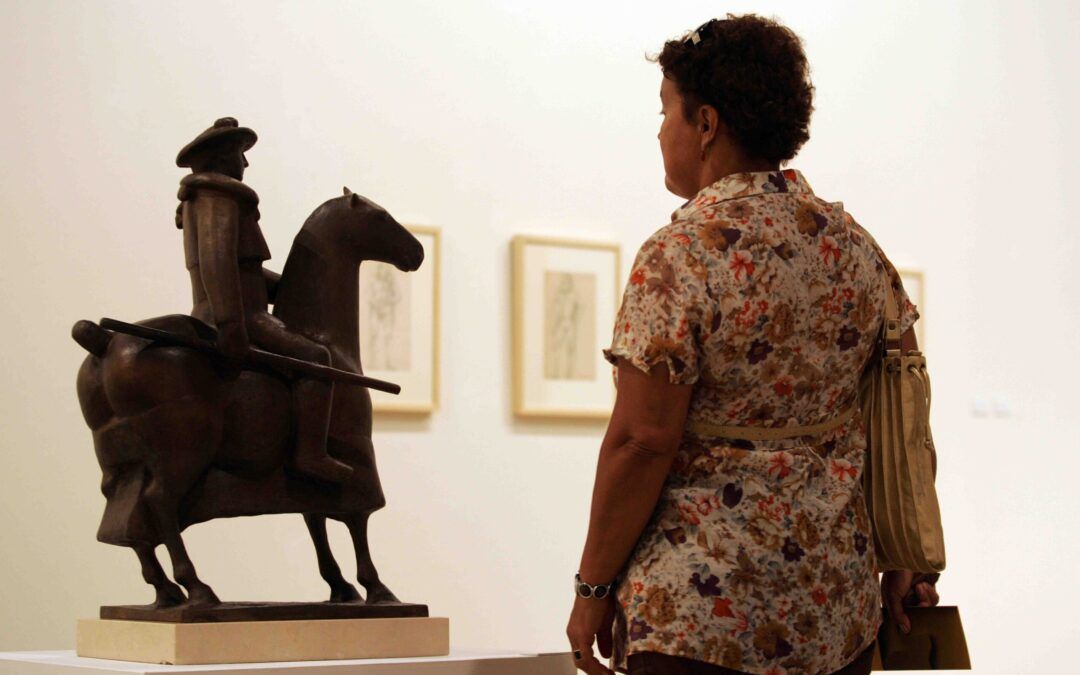 El bronce y la acuarela reinan en las exposiciones de toros y flamenco del Palacio del Almudí