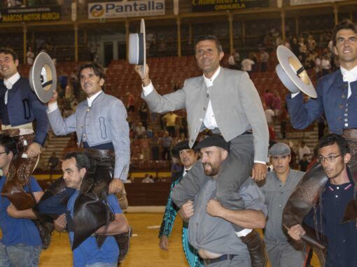 Andy Cartagena, Sergio Galán y Diego Ventura, a hombros en el cierre de la feria de Murcia