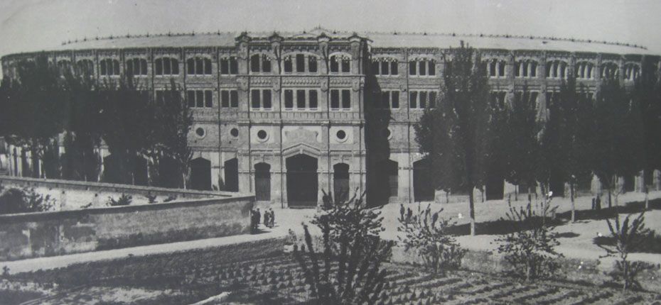 Vista histórica de la plaza