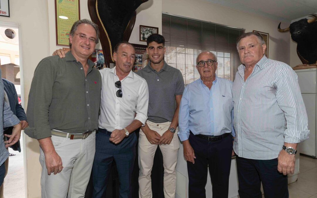 Carlos Alcaraz presente en la Feria 2023