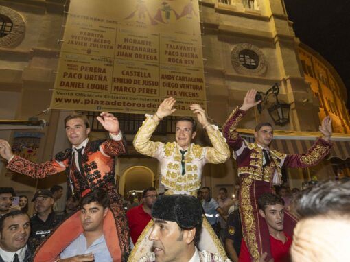 Parrita, Acebo y Zulueta, a hombros en la primera de Murcia